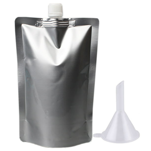 FDA Compliant BPA Free Aspire 5 OZ Foil Spouted Stand up Pouch Juice Pouches 8.6 mm Spout Price/50 PCS